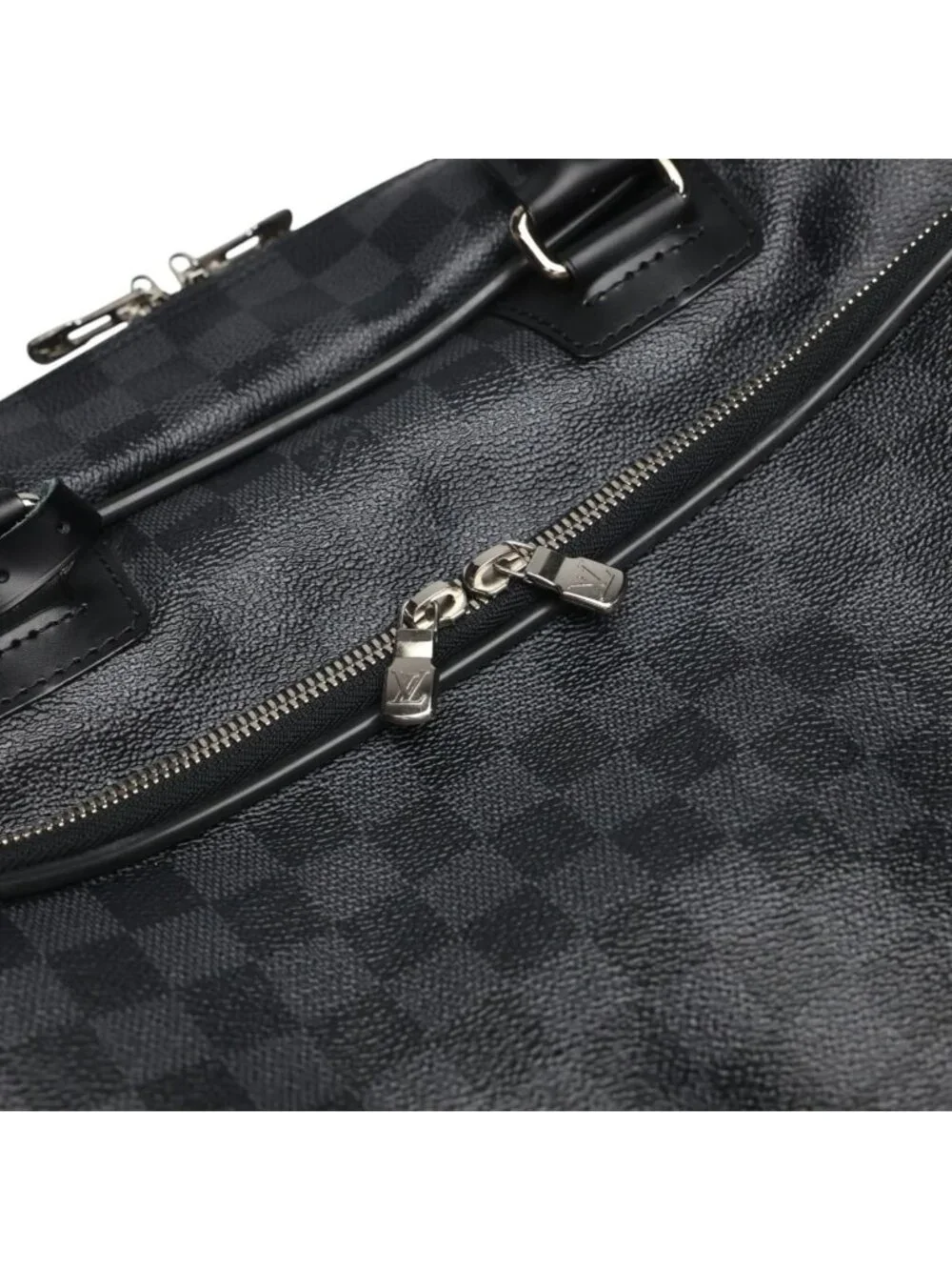 Louis Vuitton Damier Graphite Business Icare Shoulder Bag Gray